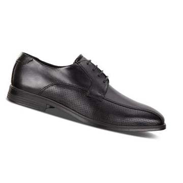 Men's Ecco Melbourne Dress Shoes Black | SG 520DFM